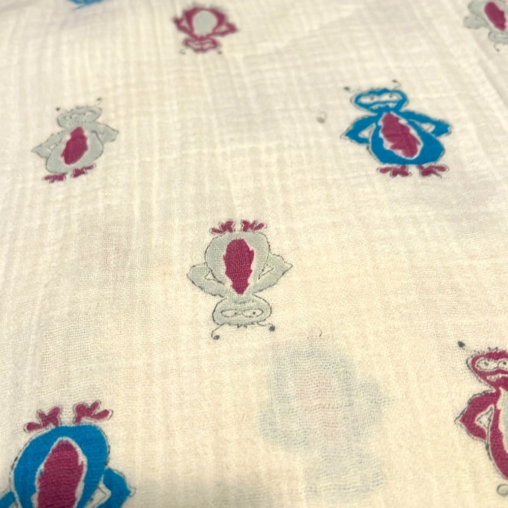 Aden + Anais monster blanket